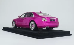 1/18 HH Model Rolls-Royce Ghost (Chrome Purple Red) Resin Car Model -Toy vehicles 1 11 02159.1678605301
