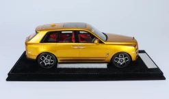 1/18 HH Model Rolls-Royce Cullinan (Chrome Gold) Resin Car Model -Toy vehicles 1 13 43317.1690981863