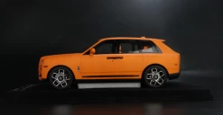 1/18 HH Model Rools-Royce Cullinan Matte Chrome Orange Resin Car Model -Toy vehicles 1 13 80347.1657885370