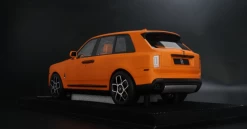 1/18 HH Model Rools-Royce Cullinan Matte Chrome Orange Resin Car Model -Toy vehicles 1 14 69271.1657885416