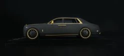 1/18 HH Model Rolls-Royce Phantom EWB Matt Black Gold Resin Car Model -Toy vehicles 1 1 63630.1655641717