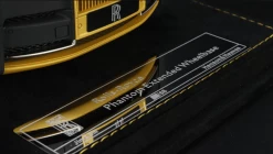 1/18 HH Model Rolls-Royce Phantom EWB Matt Black Gold Resin Car Model -Toy vehicles 1 21 14385.1655641798