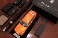 1/18 HH Model Rolls-Royce Phantom Metallic Orange Resin Car Model