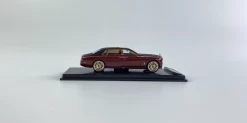 1/64 SMALLCARART Rolls-Royce Phantom 8 Frosted Black/Wine Red Diecast Car Model -Toy vehicles 1 3 85845.1619071839