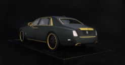1/18 HH Model Rolls-Royce Phantom EWB Matt Black Gold Resin Car Model -Toy vehicles 1 5 39647.1655641727