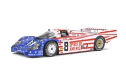 1/18 Solido 1986 Porsche 956 LH #8 3rd 24h LeMans Joest Racing George Follmer, John Morton, Kenper Miller Diecast Car Model -Toy vehicles 1 5 77608.1626183349