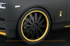 1/18 HH Model Rolls-Royce Phantom EWB Matt Black Gold Resin Car Model -Toy vehicles 1 6 93098.1655641580