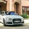 1/18 Well Audi RS6 (C7) Diecast Full Open White Diecast Car Model