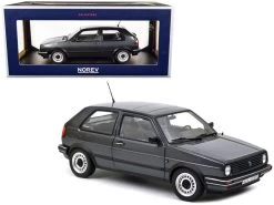 1/18 Norev 1988 Volkswagen Golf CL (Gray Metallic) Diecast Car Model