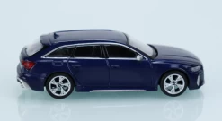 1/64 Mini GT Audi RS6 Avant Navarra Blue Metallic LHD Diecast Car Model -Toy vehicles 10 2 78172.1620737354