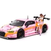 1/64 POPRACE Audi R8 LMS EVA RT Production Model Custom Type-08 X Works With Mari Makinami Figure -Toy vehicles 10 3 55881.1619613448