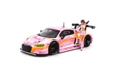 1/64 POPRACE Audi R8 LMS EVA RT Production Model Custom Type-08 X Works With Mari Makinami Figure