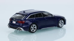 1/64 Mini GT Audi RS6 Avant Navarra Blue Metallic LHD Diecast Car Model -Toy vehicles 10 3 64216.1620737510