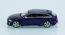 1/64 Mini GT Audi RS6 Avant Navarra Blue Metallic LHD Diecast Car Model -Toy vehicles 10 6 98596.1620737354