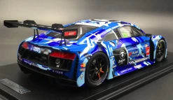 1/18 Tarmac Works Audi R8 LMS 2016 Blue -Toy vehicles 12 3 58481.1622986132