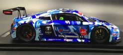 1/18 Tarmac Works Audi R8 LMS 2016 Blue -Toy vehicles 12 4 34533.1622986084