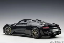 1/12 AUTOart Porsche 918 Spyder Weissach Package (Basaltschwarz Metallic Black) Diecast Car Model -Toy vehicles 12121b 80304.1654712737