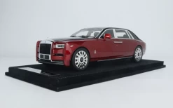 1/18 HH Model Rolls-Royce Phantom VIII (Flame Red & Diamond Black) Resin Car Model -Toy vehicles 13 13 45849.1668426894