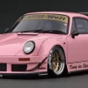 1/18 Ignition Model Porsche RWB 930 Pink Resin Car Model -Toy vehicles 13 1 74733.1652102826