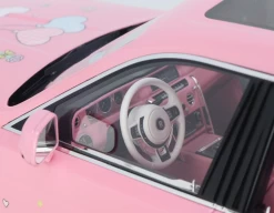 1/18 HH Model Rolls-Royce Cullinan Cinnamoroll Pink Resin Car Model -Toy vehicles 13 3 54103.1671108405