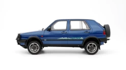 1/18 OTTO 1990 Volkswagen Golf II (Blue) Resin Car Model -Toy vehicles 14 9 12283.1670418945