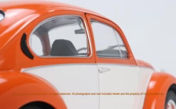 1/18 Solido 1974 Volkswagen Beetle 1303 Bi-Color Orange Diecast Car Model -Toy vehicles 15 3 84509.1648213764