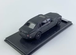 1/64 SMALLCARART Rolls-Royce Phantom 8 Matte Black Diecast Car Model -Toy vehicles 16 1 04037.1651636841