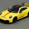 1/64 MINICHAMPS PORSCHE 911 GT3 (992) 2021 - Racing Yellow Diecast Car Model -Toy vehicles 16 1 88682.1662622677