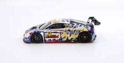 1/43 POPRACE Audi R8 LMS Macau GT Cup 2020 Audi Sport Asia Team X Works Evisu Racing #38 Marchy Lee With Display Cover And Base Diecast Car Model -Toy vehicles 16 3 18414.1629534605