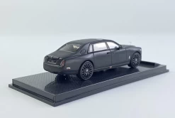 1/64 SMALLCARART Rolls-Royce Phantom 8 Matte Black Diecast Car Model -Toy vehicles 16 4 96480.1651636841