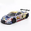 1/43 POPRACE Audi R8 LMS Macau GT Cup 2020 Audi Sport Asia Team X Works Evisu Racing #38 Marchy Lee With Display Cover And Base Diecast Car Model -Toy vehicles 16 4 97777.1629534556
