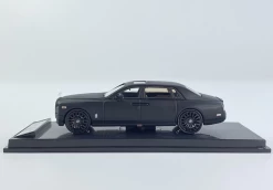 1/64 SMALLCARART Rolls-Royce Phantom 8 Matte Black Diecast Car Model -Toy vehicles 16 6 13566.1651636841