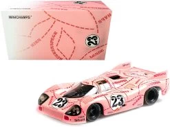Porsche 917/20 #23 Willi Kauhsen - Reinhold Joest "Pink Pig" 24 Hours Of Le Mans (1971) Limited Edition To 1002 Pieces Worldwide 1/18 Diecast Model Car By Minichamps