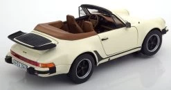 1/18 Norev 1987 Porsche 911 930 Turbo Cabriolet (Ivory Cream White) Diecast Car Model -Toy vehicles 187661 2 1 58120.1650554951
