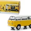 1978 Volkswagen Type 2 (T2) Bus Yellow With White Top "Little Miss Sunshine" (2006) Movie 1/18 Diecast Model By Greenlight -Toy vehicles 19051 49085.1567017310.800.600 48157.1597634605