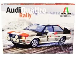 Skill 2 Model Kit Audi Quattro Rally 1/24 Scale Model By Italeri