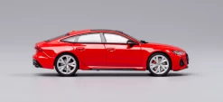 1/64 Kengfai Audi RS7 (C8) 2021 SportBack Red Diecast Car Model -Toy vehicles 2 1 51569.1633508845