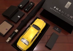 1/18 HH Model Rolls-Royce Phantom Lemon Yellow Resin Car Model