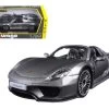 Porsche 918 Spyder Gray 1/24 Diecast Model Car By Bburago -Toy vehicles 21076GRY 4893993210763 64668.1462384154.800.600 49259.1596058827