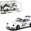 Porsche RWB 930 #667 "Coastcycles" White 1/64 Diecast Model Car By Tarmac Works 1 Porsche RWB 930 #667 "Coastcycles" White 1/64 Diecast Model Car By Tarmac Works -Toy vehicles 219 30624.1612357357