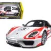 Porsche 918 Spyder Weissach #3 White 1/24 Diecast Model Car By Bburago -Toy vehicles 28009 4893993280094 98986.1463429208.800.600 13944.1596092029