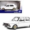 1983 Volkswagen Golf L Custom White With Gold Wheels 1/18 Diecast Model Car By Solido -Toy vehicles 280 37343.1656058170