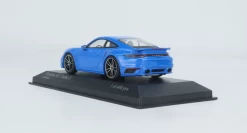 1/43 Minichamps 2021 Porsche 911 992 Turbo S Coupe Sport Design (Blue) Car Model -Toy vehicles 3 12 83497.1667219814