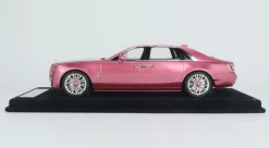 1/18 HH Model RR GHOST Extended WheelBase Pink Resin Car Model -Toy vehicles 3 16 57144.1665642318