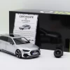1/18 AUTOKOL 2022 Audi RS4 (B9) Avant Silver Diecast Car Model -Toy vehicles 3 1 97640.1666591490