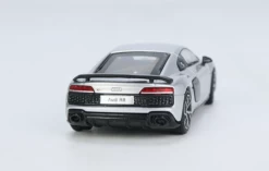 1/64 KENGFAI 2021 Audi R8 Silver Diecast Car Model -Toy vehicles 3 2 58176.1640519879