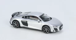 1/64 KENGFAI 2021 Audi R8 Silver Diecast Car Model