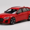 1/18 Top Speed Audi RS 6 Avant (Carbon Black Tango Red) Resin Car Model -Toy vehicles 3 3 75072.1626332096