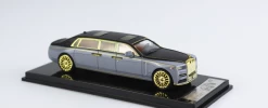 1/64 SMALLCARART Rolls Royce EWB Phantom 8 VIII Cement Gray / Black Roof Diecast Car Model -Toy vehicles 3 4 07859.1620890168