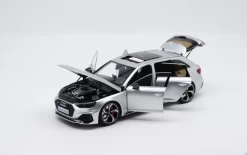1/18 AUTOKOL 2022 Audi RS4 (B9) Avant Silver Diecast Car Model -Toy vehicles 3 6 31027.1666591485